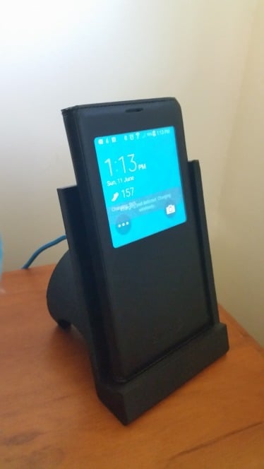 Samsung S5 & S8 Qi Wireless Charging Stand May Fit Others.