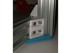 AM8 2040 corner bracket 3D model