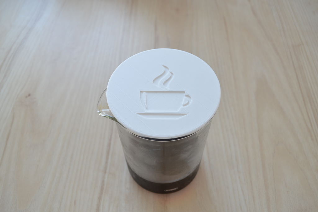 Simple lid for Dripster cold brew dripper