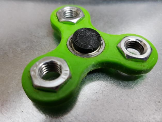 Fidget toy-bearing spinner 4 small hands