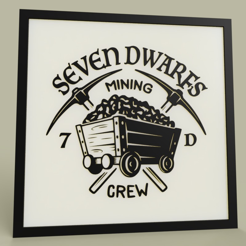 Disney - Seven Dwarfs Mining - Snow White and the Seven  Dwarfs 