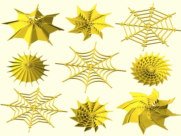 Spider web generator