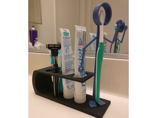 Bathroom Arranger (Toothbrush Holder) variant