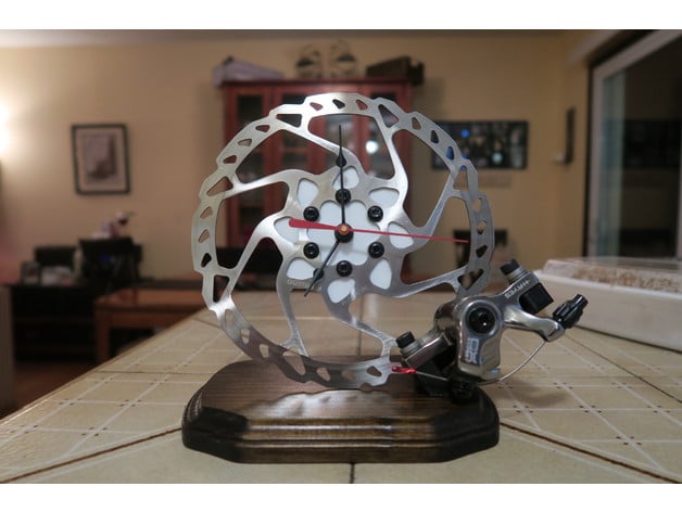 Bicycle rotor clock 2