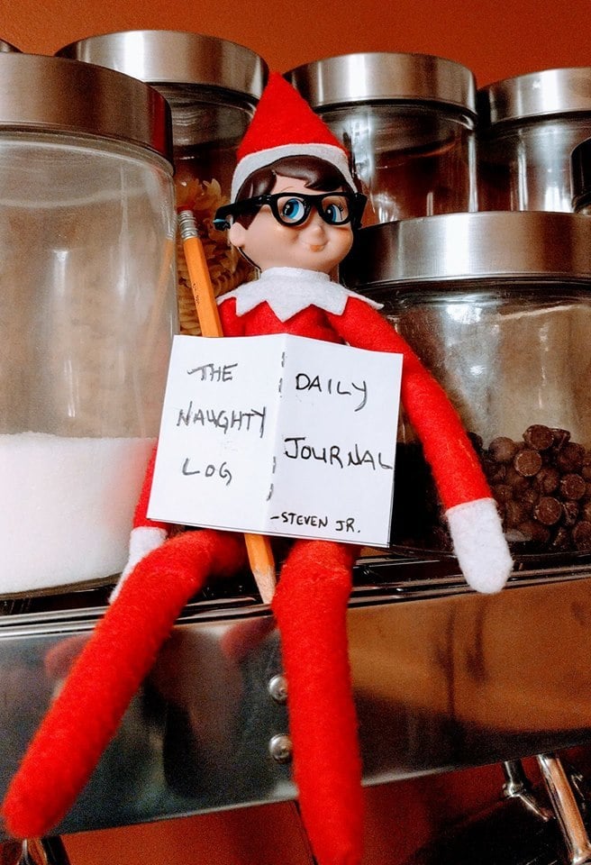 Elf on the shelf glasses
