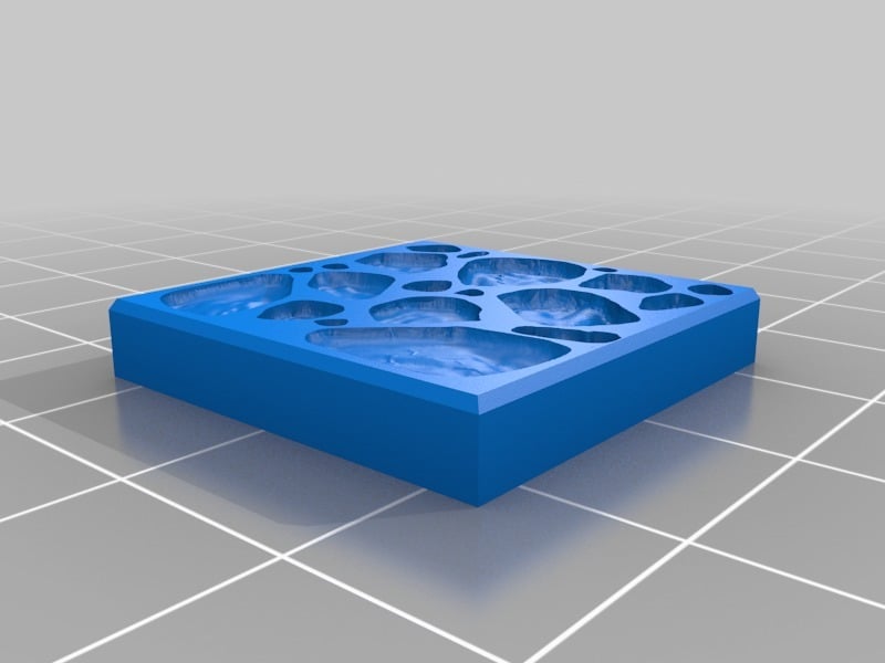 25mm Dungeon Tile Molds for Bakeable Clay V2