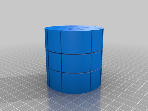 Customized Rubiks Cube: Barrel Cube