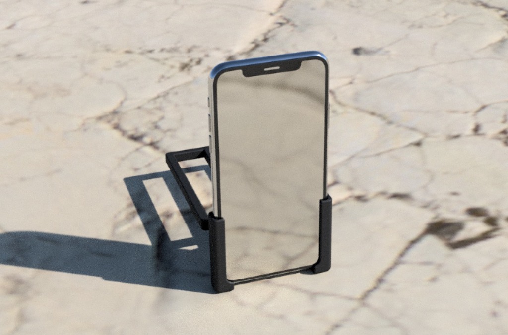 iPhone X and 6S car cassette holder