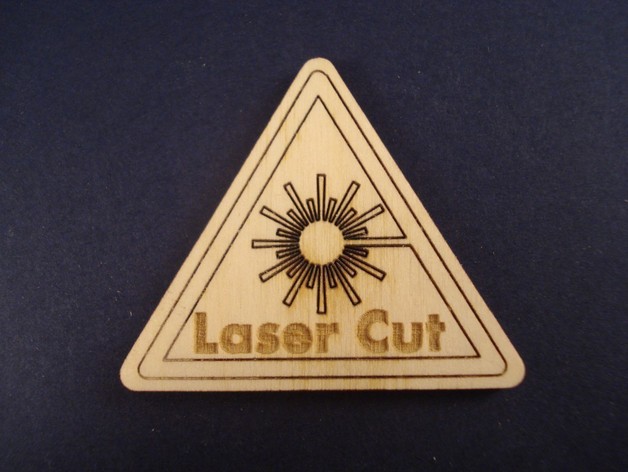 Laser Cut Skill Badge