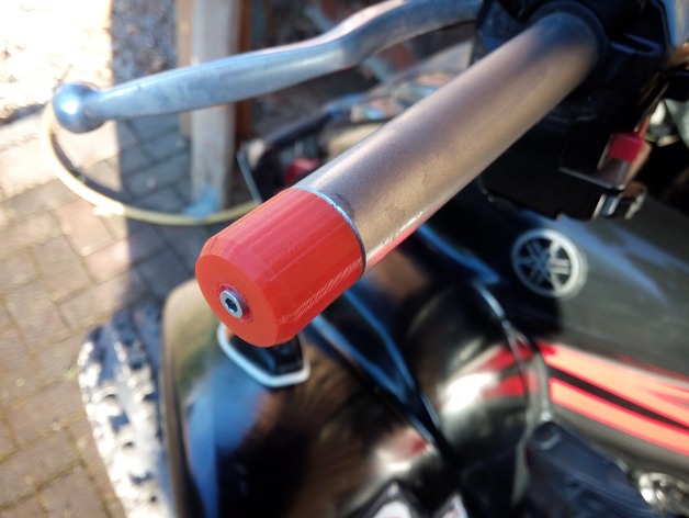 End caps for 22mm handle bars