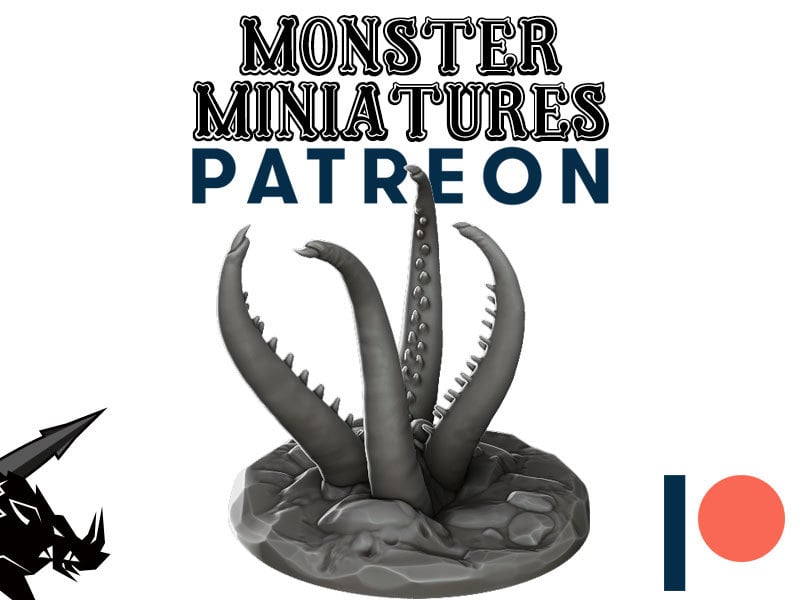 Tentacles - JOIN OUR Monster Miniature PATREON