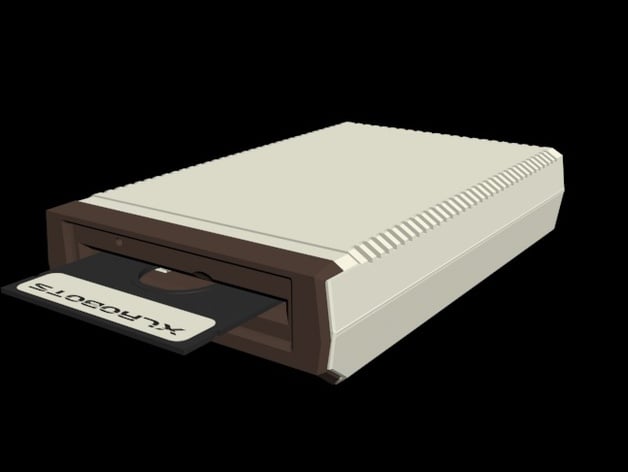 Atari 1050 2.5" Hard Drive Case