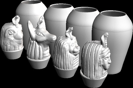 Canopic Jar set