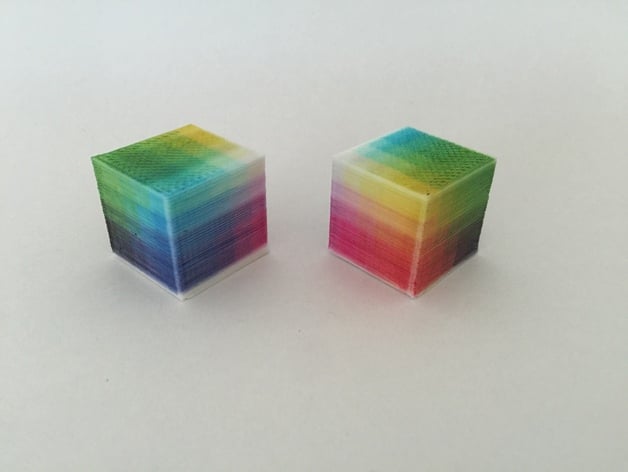 Full Color Calibration RGB Cube