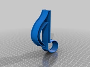 musical note Cookie Cutter