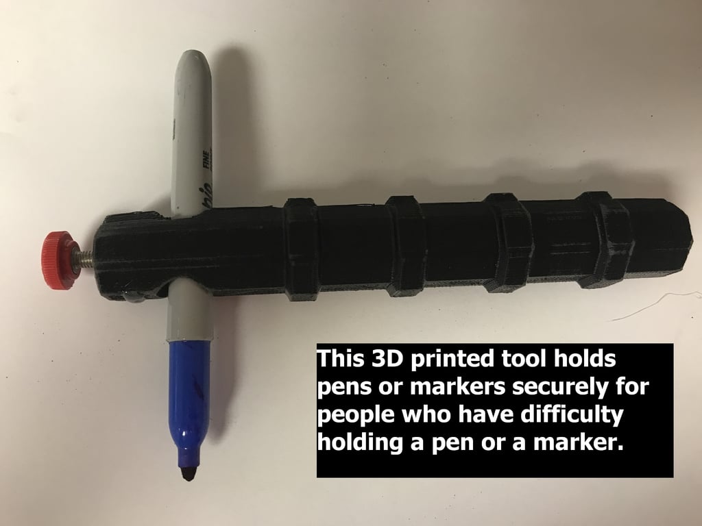 3D Printed Pen/Marker Holder