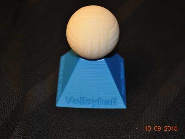 volley ball trophy