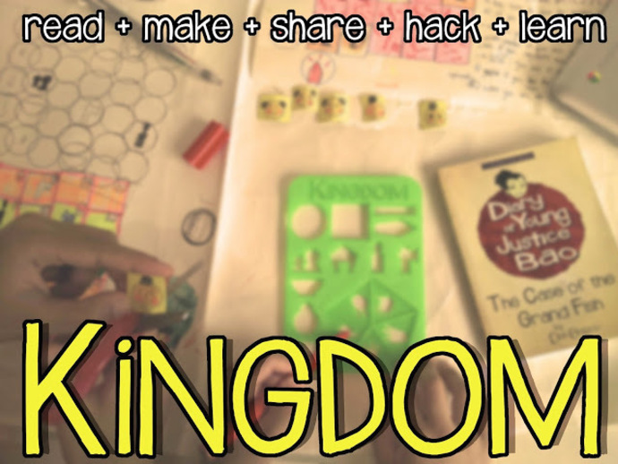KINGDOM Board Game Stencil