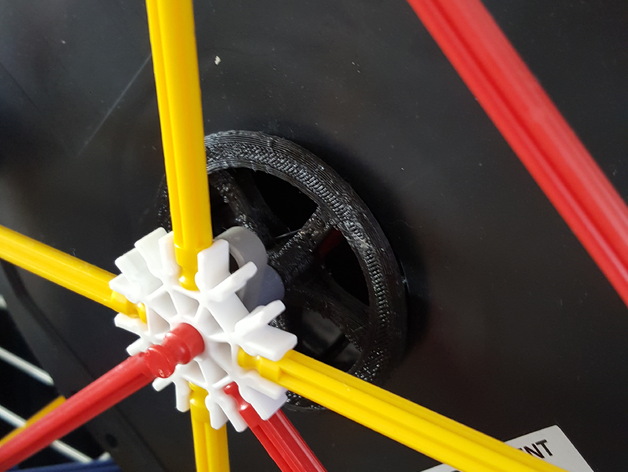 Knex to kg spool adapter.