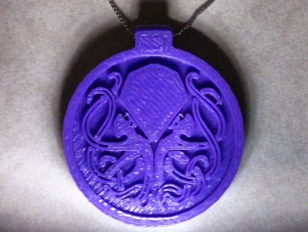 Cthulhu Cult Token - Necklace Pendant