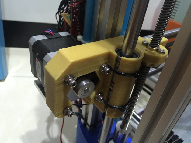 Improved X-axis Carriage, Idler, and Motor Mount for Wilson II 3D Printer
