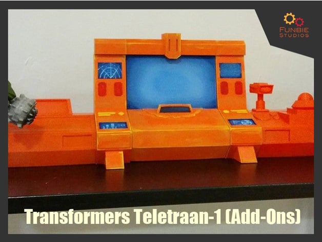 Transformers Generation 1 - Autobot Ark Teletraan-1 (Add-Ons)