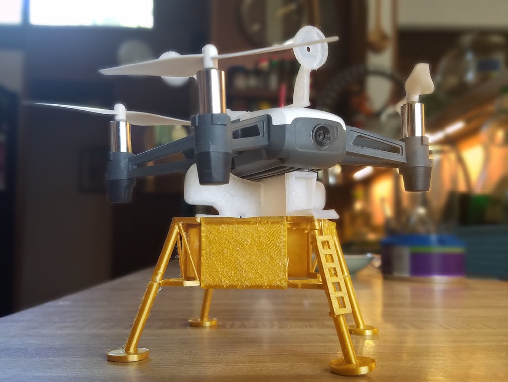 Tello Drone LEM  (Lunar Excursion Module) 