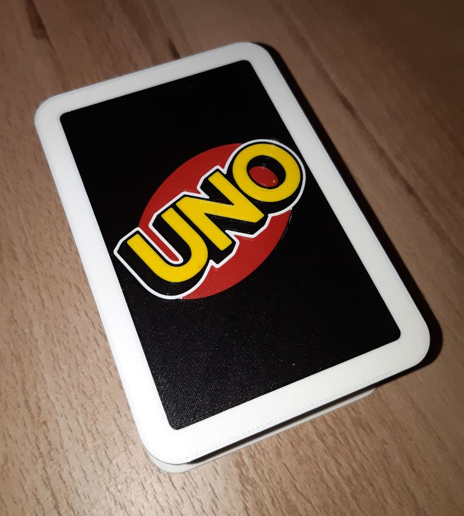 Multicolor UNO Card Box 