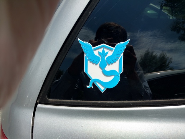 Team Mystic Pokemon Go badge
