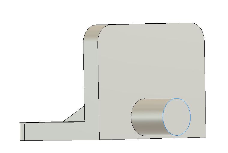 1/4" Kitchen cabinet shelf peg insert stand support bracket