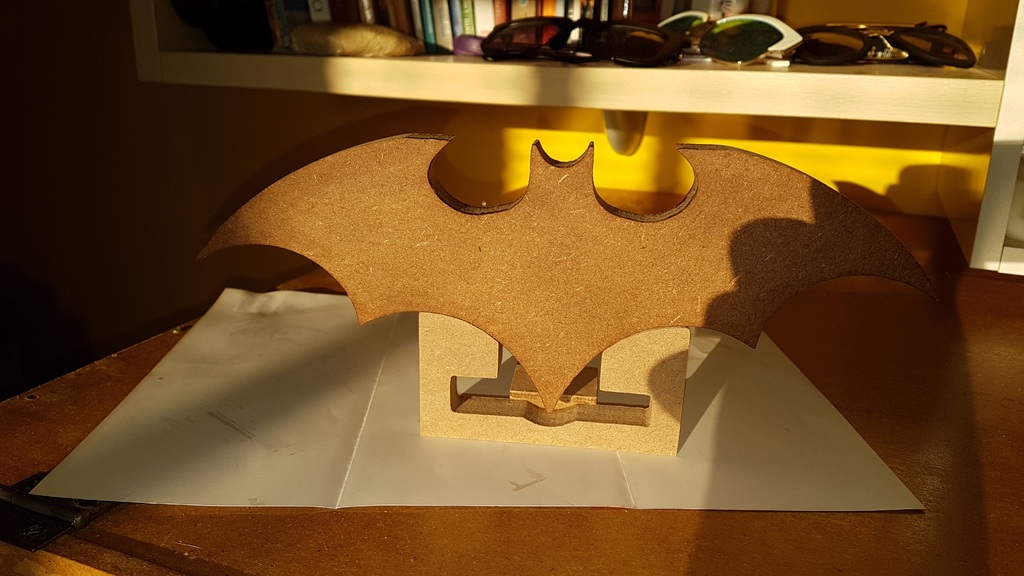 Batman shelf ornament - cnc router / laser