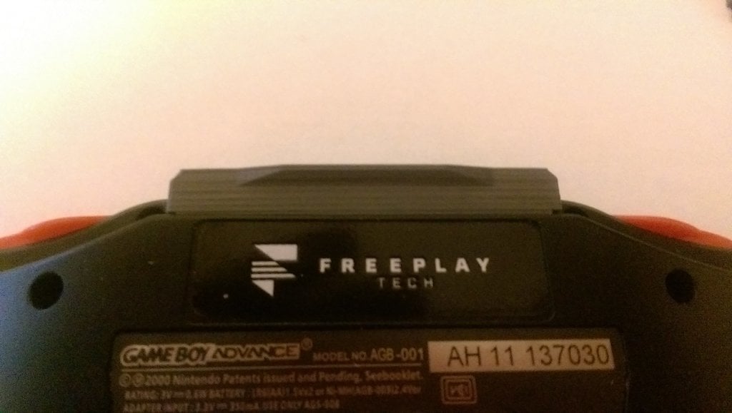Freeplay Zero/CM3 Game Boy Advance Cartridge Blank