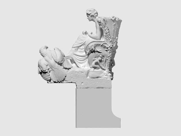 3D scan of Max Klinger’s Beethoven