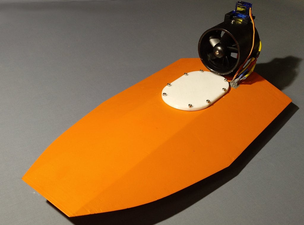 RC Speedboat with ducted fan
