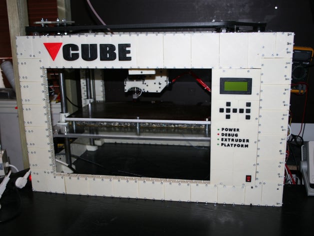 CUBE -The 3D printed 3D printer