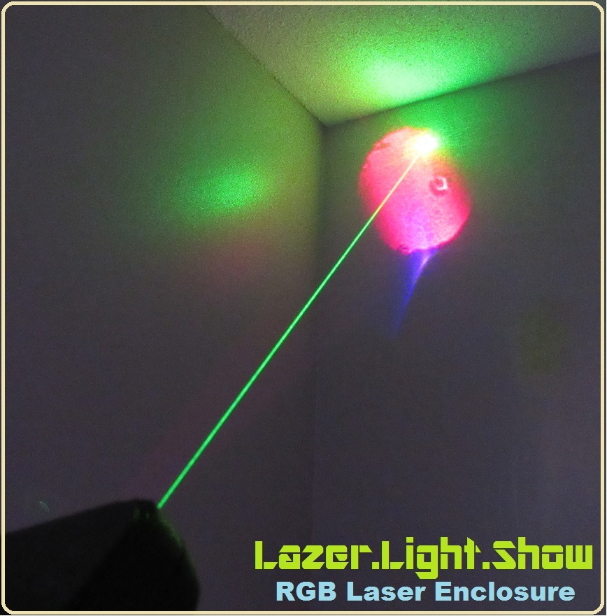 RGB Laser Light Show (for under $10.00!) 
