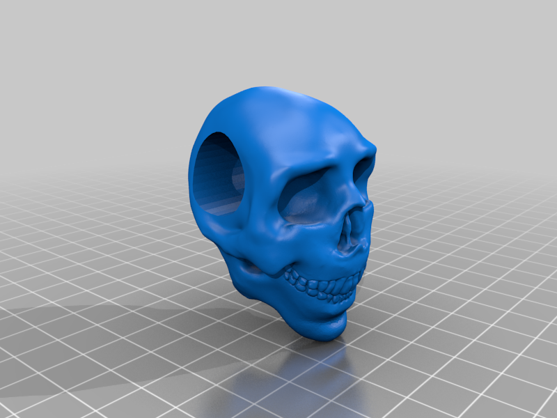 Skull Paracord Bead