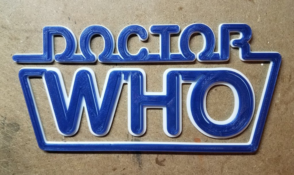 Doctor Who 1980's Logo