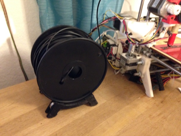 Spool Holder for my Printrbot in Big Foot design, for different sizes