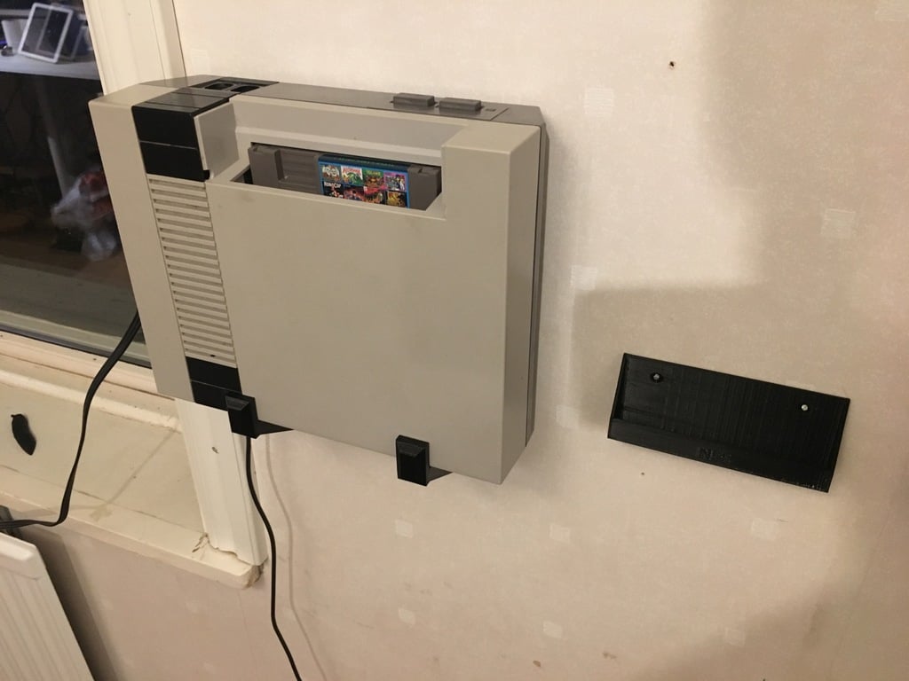 Simplest NES wall mount