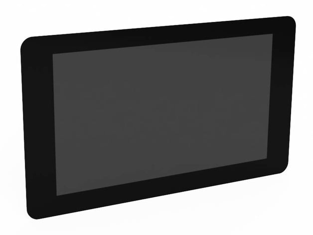 Official Raspberry Pi 7" Touch Screen Reference Model