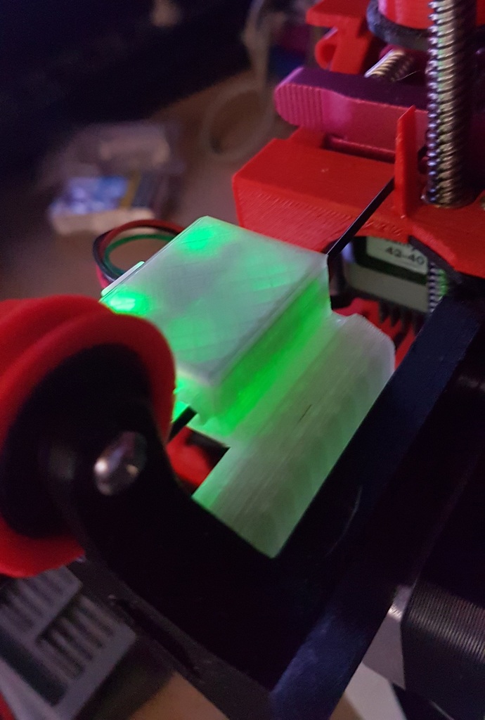 Ender 3 Filament Roller Guide + filament sensor