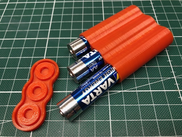 Spare AA Battery Case