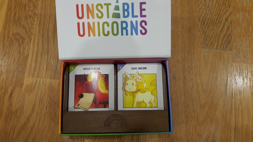 Unstable Unicorns Card Tray