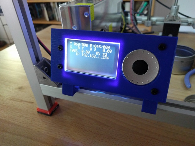 Case and brackets for Mini Viki LCD