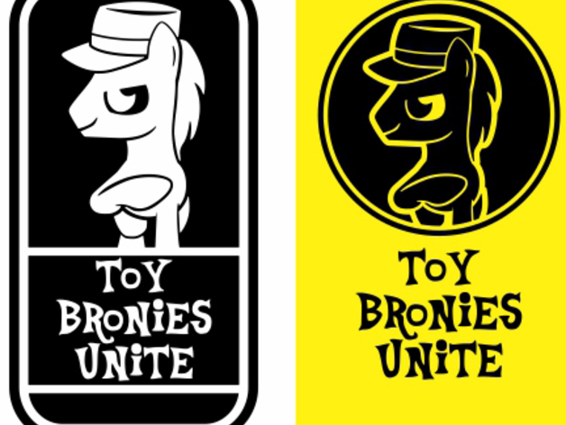Toy Bronies Unite Vector Files