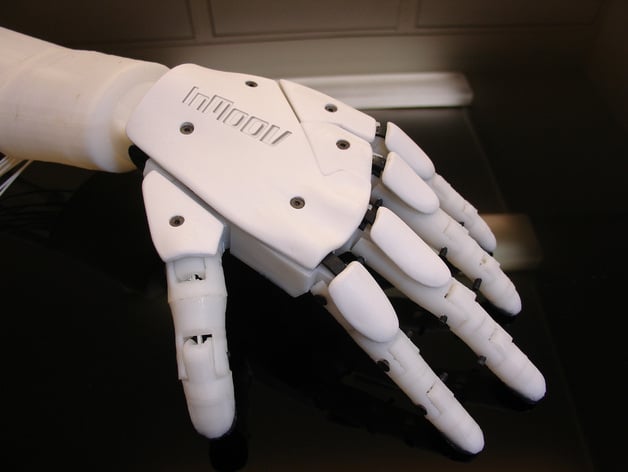 Left Hand robot InMoov
