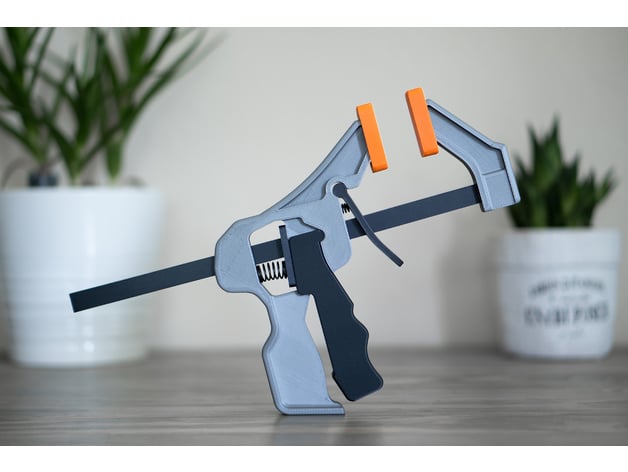 Printable Quick Grip Trigger Clamp Functional