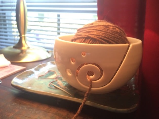 Spiral Yarn Bowl