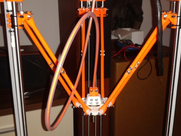bowden system based on wades (rostock delta and regular versions)